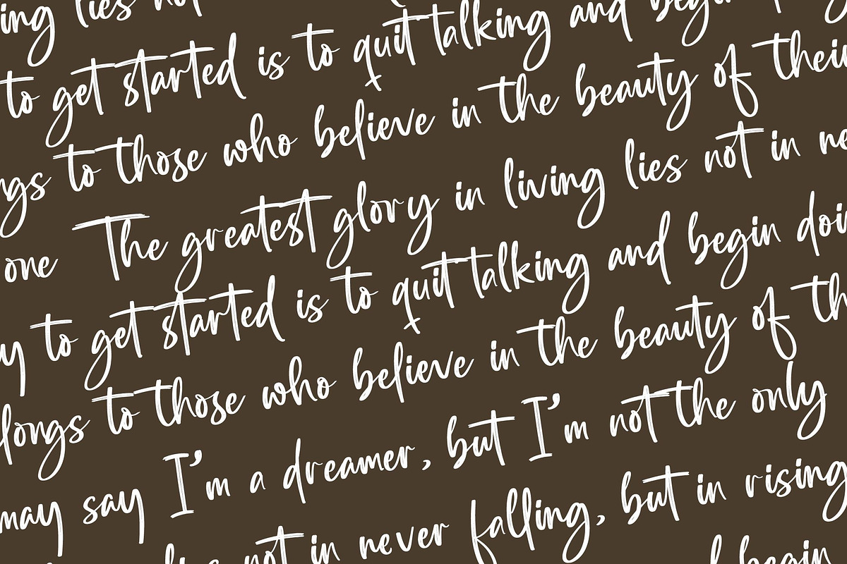 Southery Bold Brush Font, a Script Font by stylishtype.co (Photo 17 of 20)
