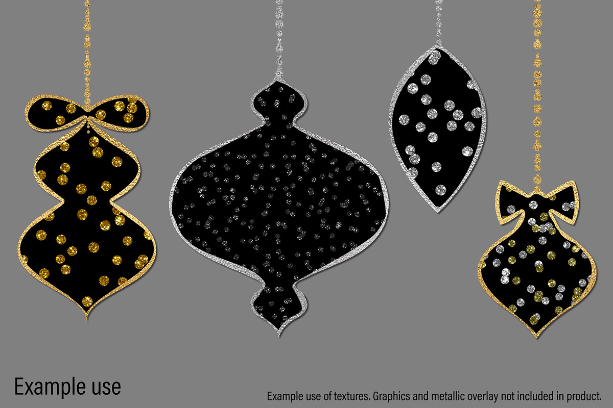 Glitterized Black, a Texture Graphic by Julie Campbell (Photo 10 of 10)