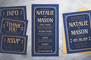 Modern Wedding Invitation Suite, an Invitation Template by The Good Store (Thumbnail 4 of 4)