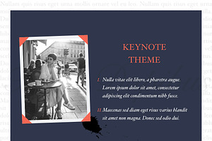 Vintage Album Keynote Template