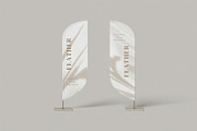 Feather Flag Mockup, an Advertising Mockup by zpackcreative (Thumbnail 4 of 5)