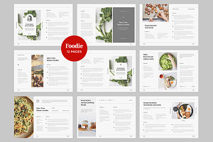 Foodie - Cookbook Template