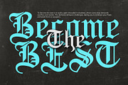 CS Rubeus – Old English Font, a Blackletter Font by Craft Supply Co. (Thumbnail 2 of 8)