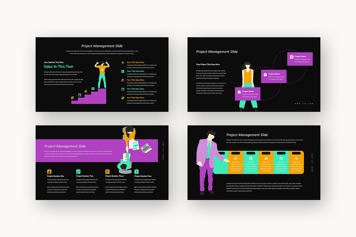 Ivz : Data Infographic Powerpoint, a Presentation Template by Punkl Camp (Photo 14 of 16)