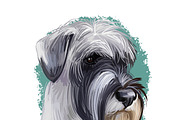 Most Popular Dog Breeds Pet Portrait, an Animal Illustration by Dneprstock (Thumbnail 21 of 23)