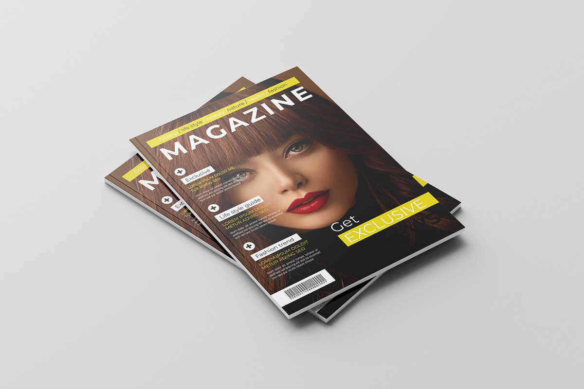 Multipurpose Magazine Template, a Magazine Template by retrographix (Photo 2 of 22)