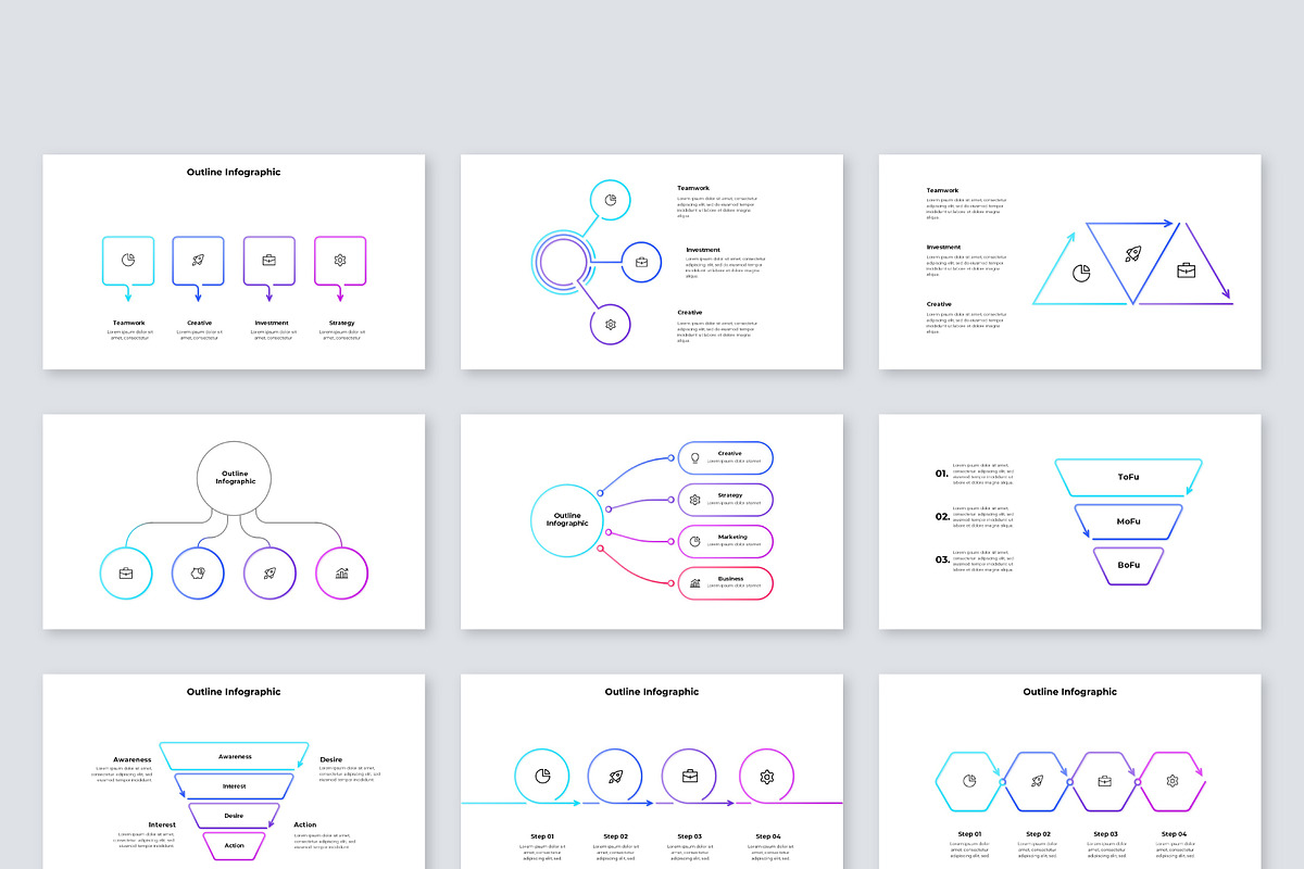 Outline Canva Animated Infographics, a Presentation Template by Abert (Photo 11 of 12)