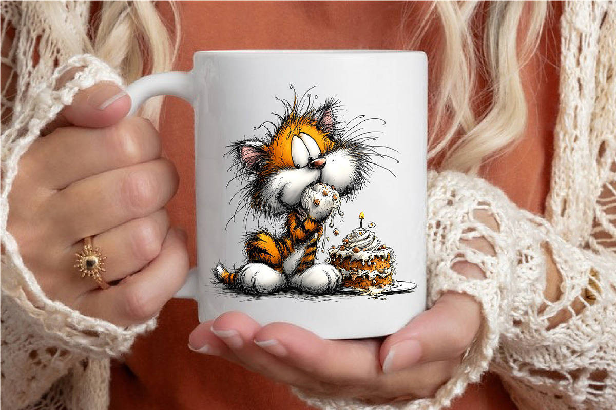 Whimsical Animals Birthday Clipart, an Animal Illustration by designcity5 (Photo 5 of 5)
