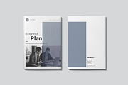 Business Plan Template, a Brochure Template by GoldenGrid Studio (Thumbnail 10 of 11)