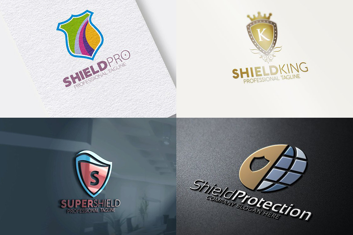 SALE! 29 Shield Logo Collection, a Branding & Logo Template by essegraphic (Photo 4 of 5)