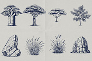 Wild Wonders: Safari Illustrations, an Animal Illustration by elliazidi.designs (Thumbnail 4 of 9)