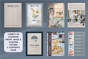 Recipe ebook Canva Template | Slate, a Templates & Theme by Monarch 21 Design (Thumbnail 3 of 9)