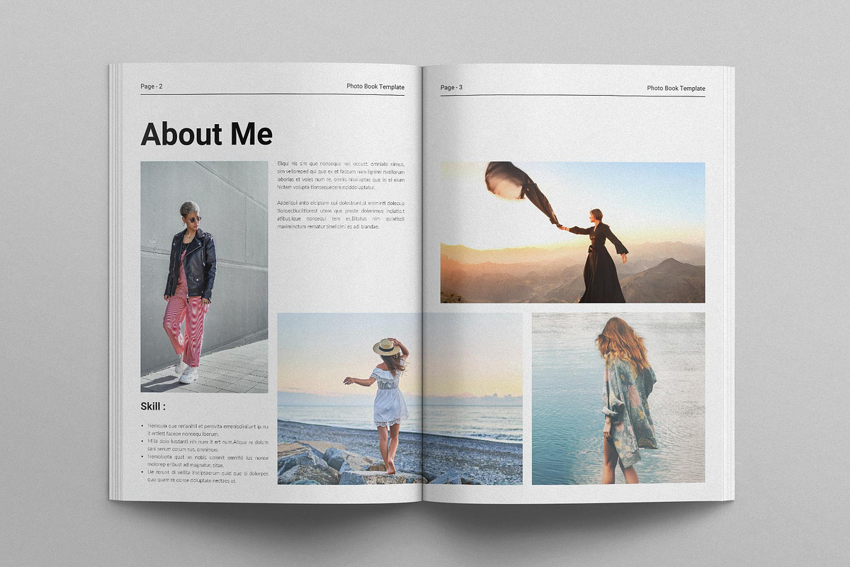 Photo Book Template, a Magazine Template by E-Type (Photo 2 of 7)