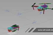 dji mavic pro quadcopter 3d model, a Cars & Vehicle 3D Model by arapps3d (Thumbnail 12 of 12)