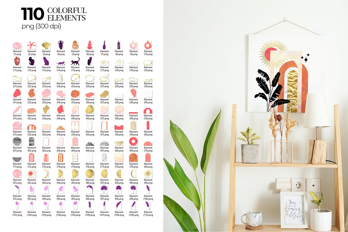 Modern & Abstract. Bohemian mystery, an Object Graphic by Julie&Taily (Photo 3 of 12)