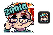 12 Red Hair Chibi Boy Twitch Emotes, an Illustration by Custom Fonts & Patterns (Thumbnail 8 of 12)