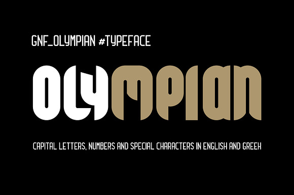 GNF-Olympian Font preview 7