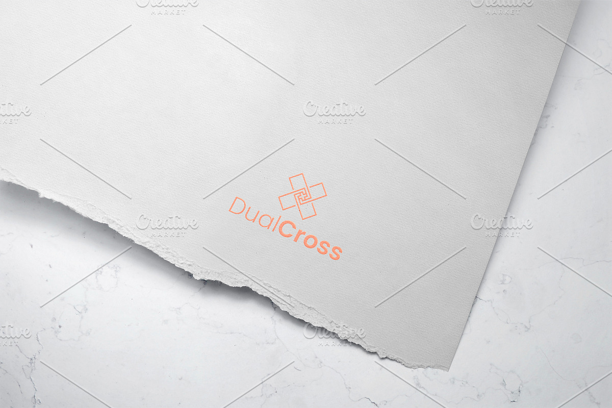 Dual Cross Logo Template, a Branding & Logo Template by Graplick (Photo 3 of 3)