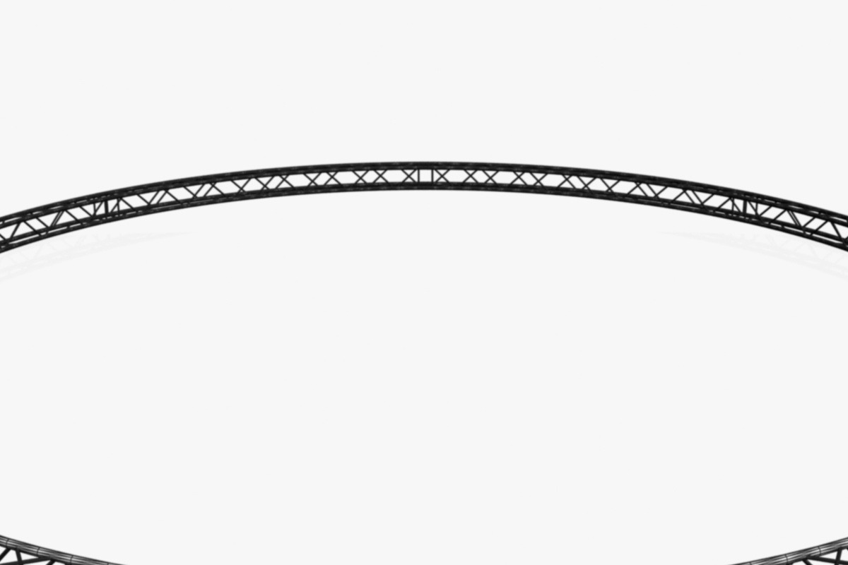 Circle Square Truss Diameter 1000cm, a Furniture 3D Model by akerStudio (Photo 6 of 14)