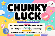 CHUNKY LUCK, a Slab Serif Font by Wow Magic (Thumbnail 3 of 5)