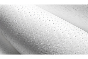 glossy white carbon ai generated, a Technology Photo by pikepicture