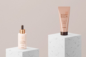 Cosmetic Packaging Mockups