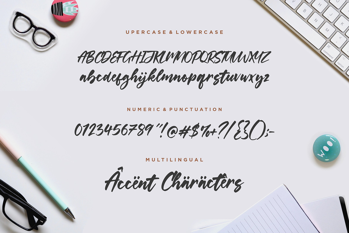 Yorkside - Modern Calligraphy Font, a Script Font by Balpirick Studio (Photo 6 of 7)