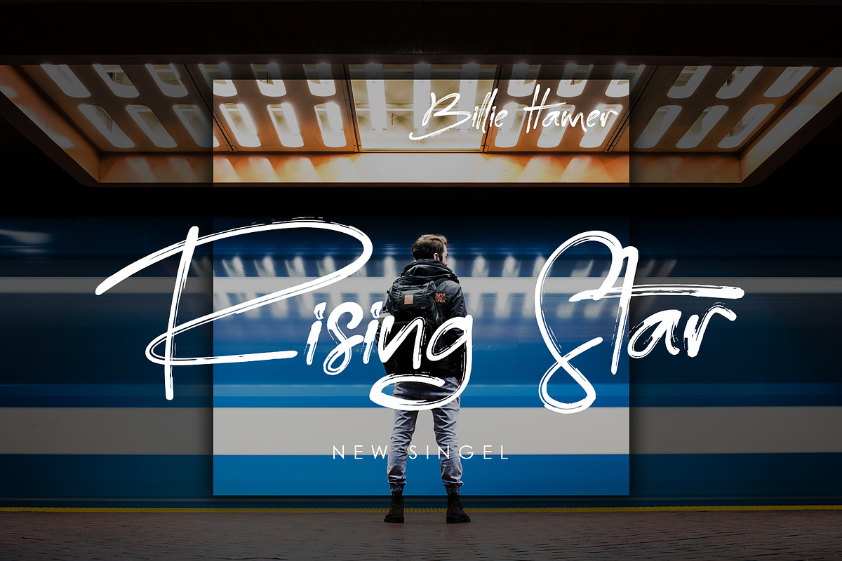 Reingttoon Handwritten Brush preview 3
