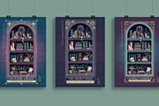 Nocturne Nouveau Branding Kit, a Decorative Illustration by Polar Vectors (Thumbnail 2 of 20)