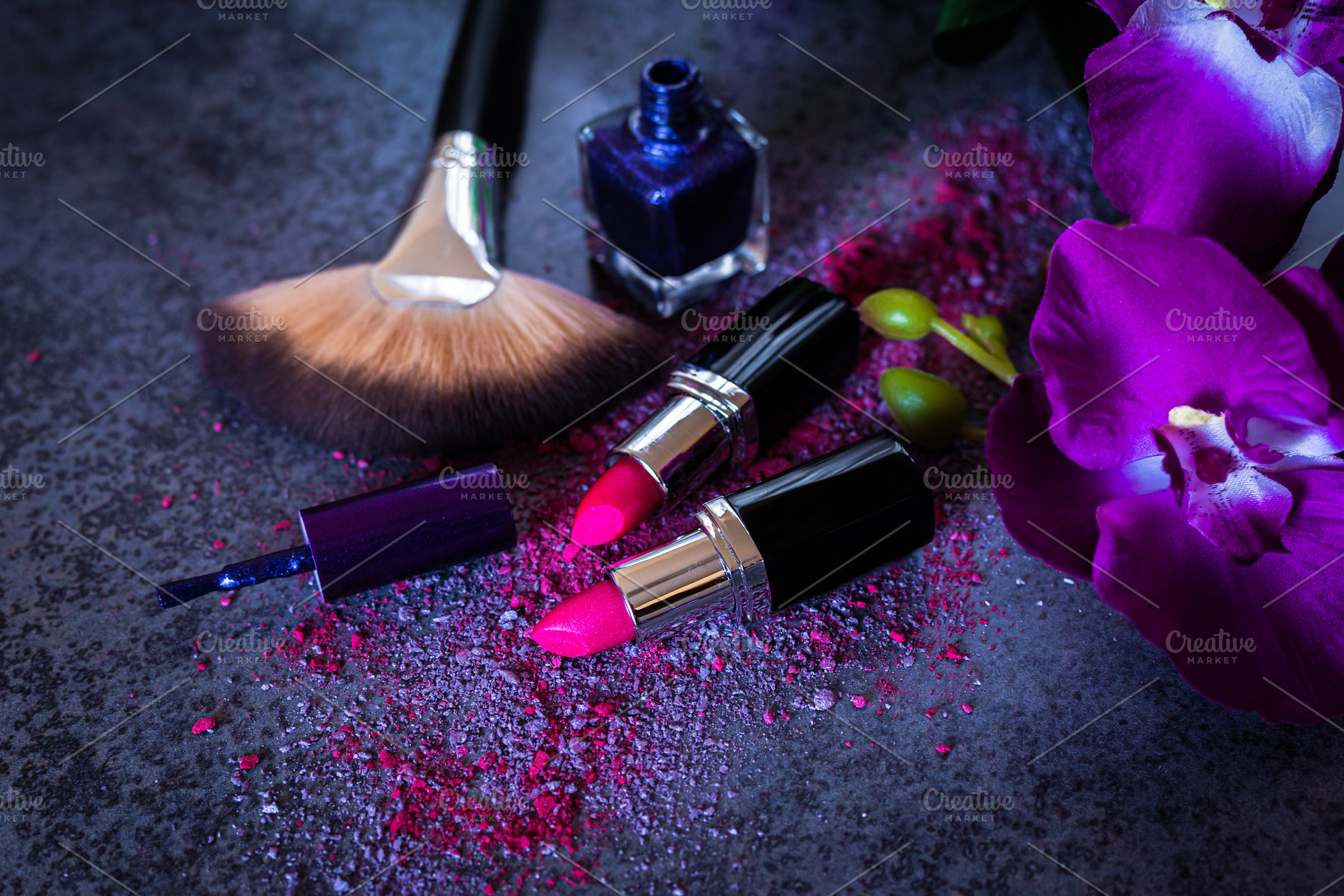 Makeup set for women, a Beauty & Fashion Photo by expressiovisual
