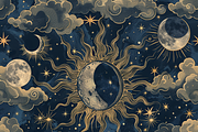 Steampunk Metal Gears Pattern, a Background Graphic by Printable Treasure (Thumbnail 4 of 4)