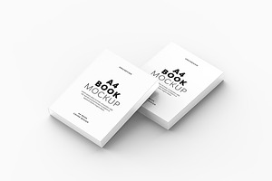 A4 Book Mockup