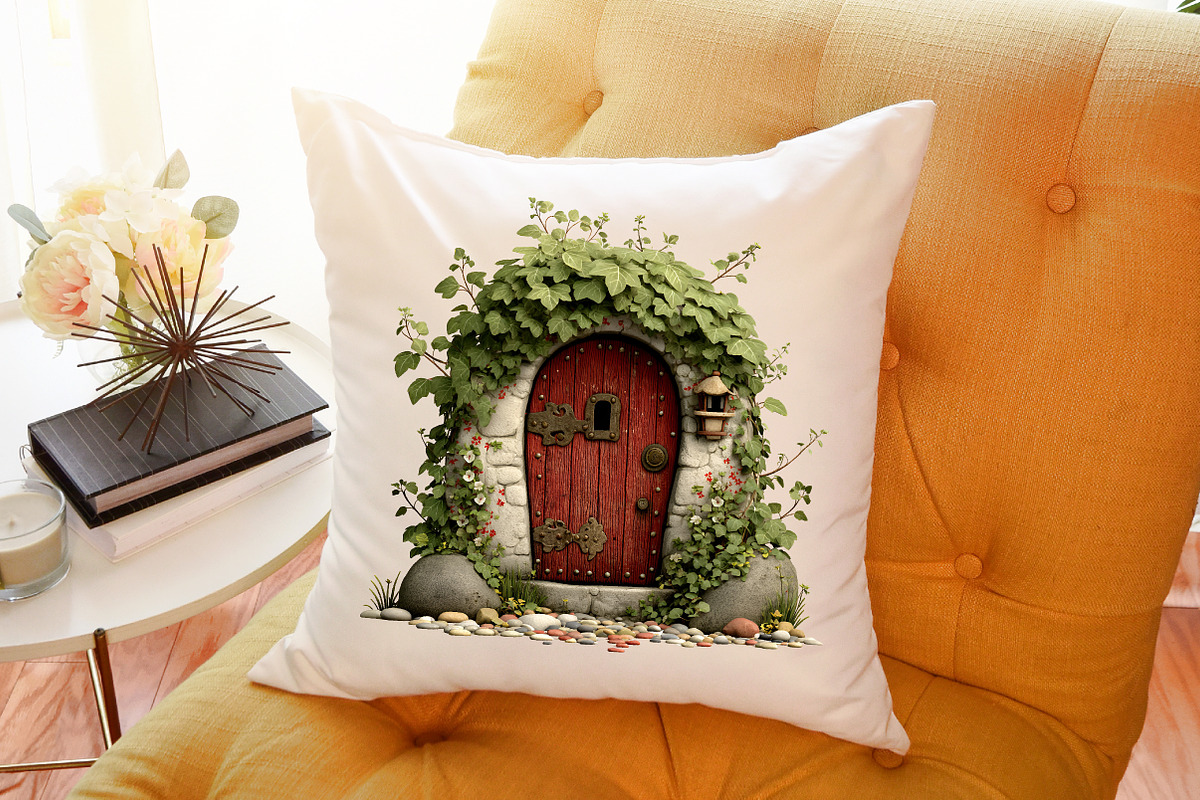 Watercolor Fairy Garden Clipart, an Illustration by Sublimation Artist (Photo 6 of 6)