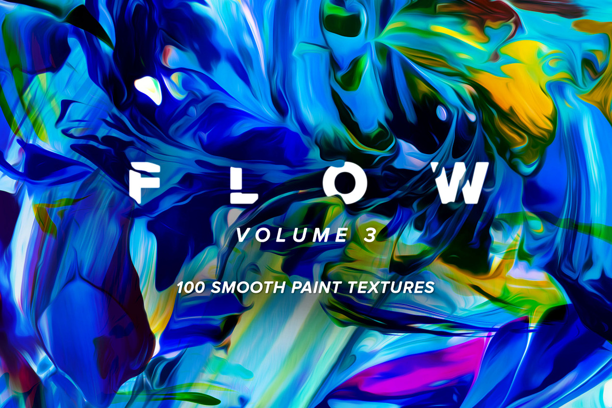 Flow Bundle—300 fluid paint textures, a Texture Graphic by Chroma Supply (Photo 4 of 34)