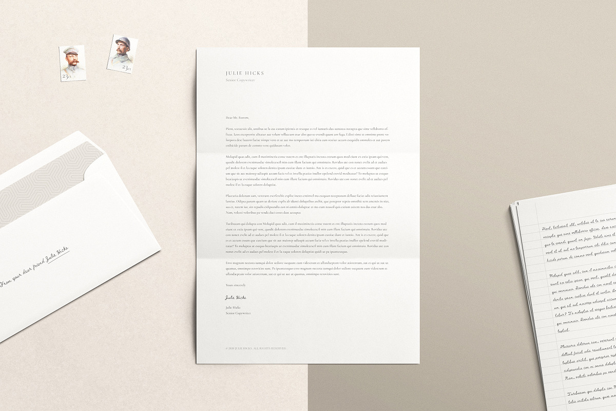Stationery Mockup Kit, a Books & Magazine Mockup by Ruben Stom (Photo 8 of 19)