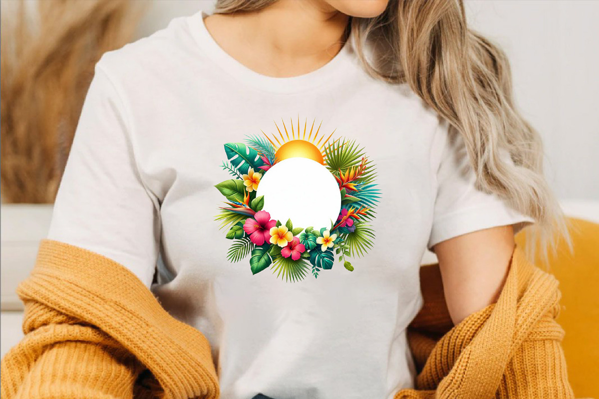 Coquette Summer Frame Sublimation Cl, an Illustration by SVGArt (Photo 7 of 8)