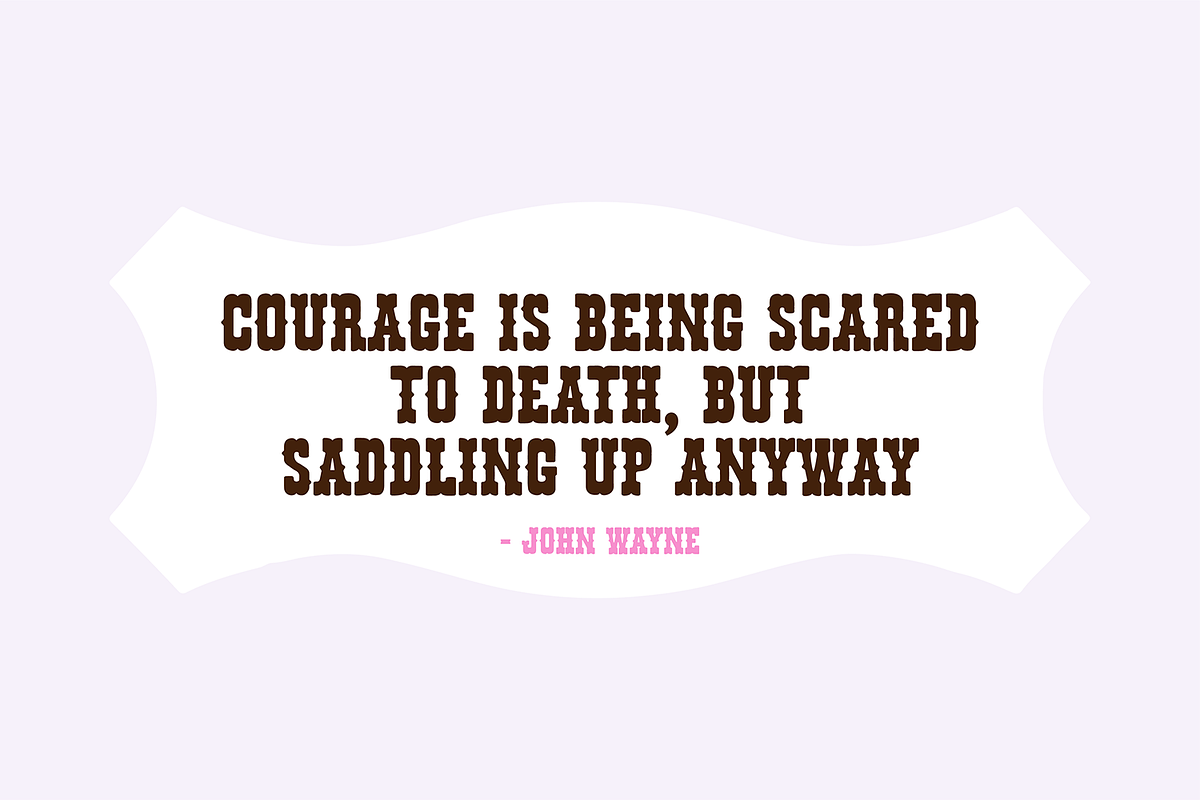 COWGIRLS Fancy Western Rodeo Font, a Serif Font by Blush Font Co. (Photo 4 of 6)
