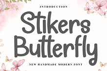 Stikers Butterfly