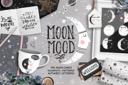 Moon mood., a Decorative Illustration by tanda_V (Thumbnail 1 of 9)