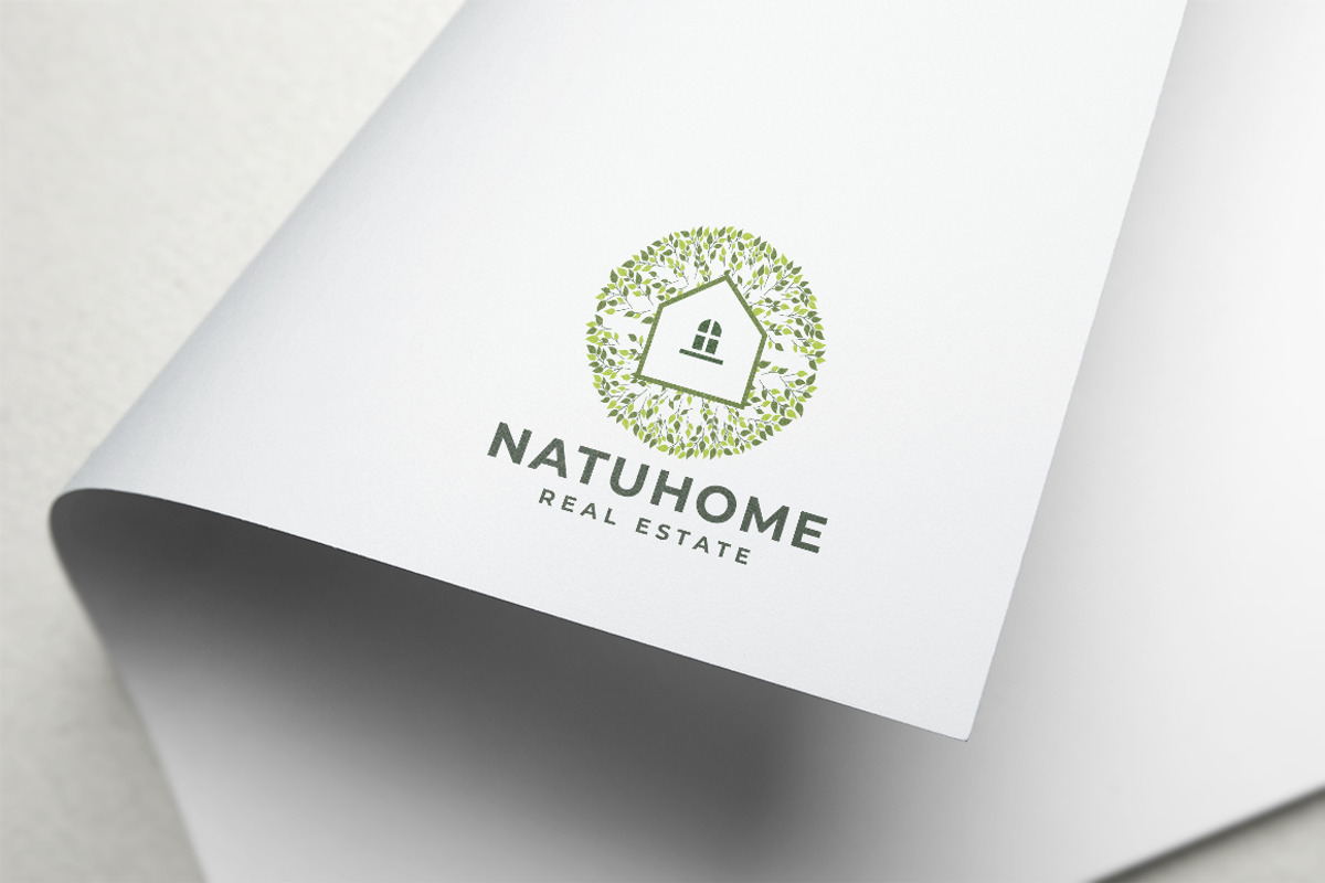 Nature Home Green House Logo, a Branding & Logo Template by Design_Planet (Photo 2 of 2)