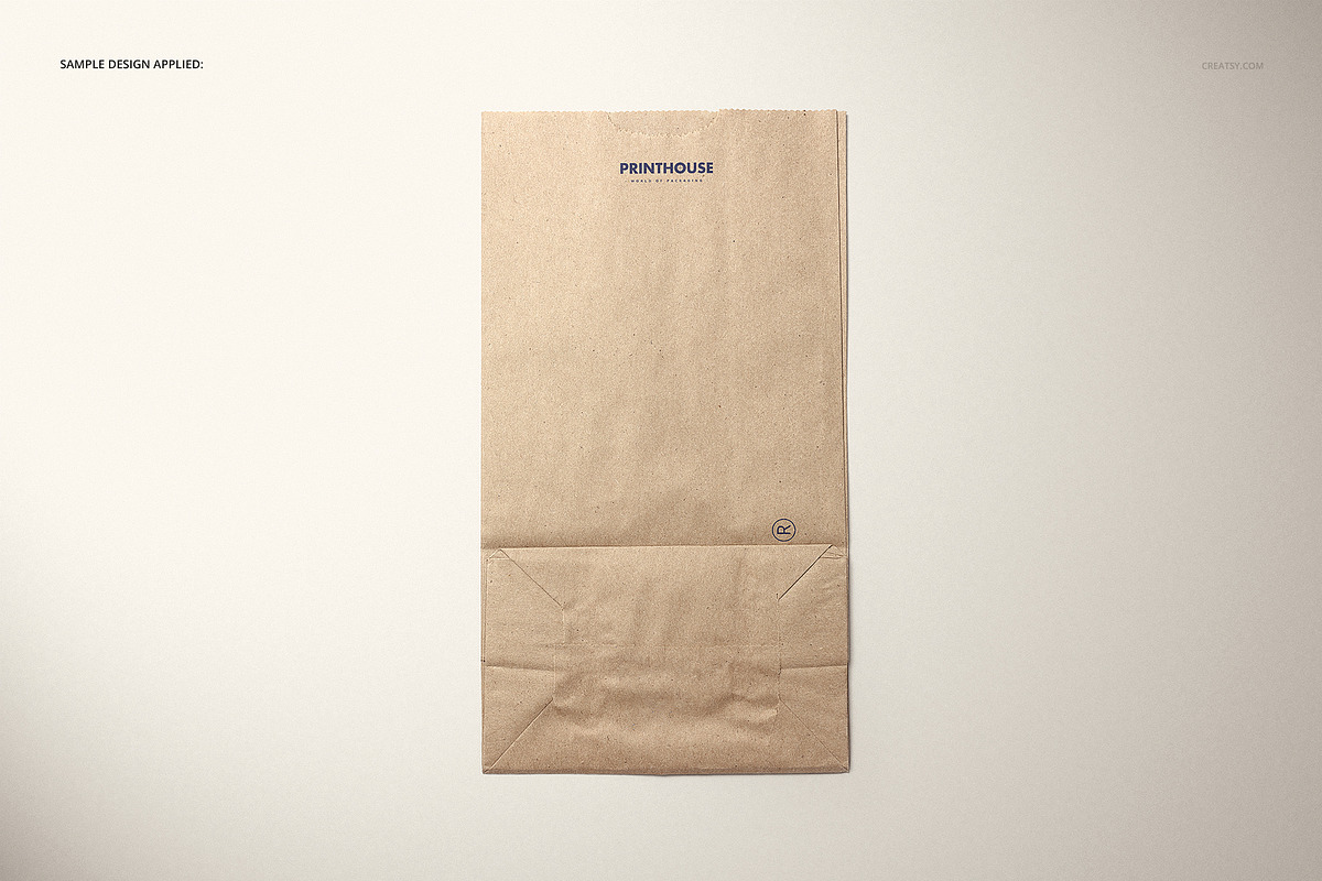 Lunch Kraft Paper Bag Mockup Set, a Household Mockup by creatsy5 (Photo 8 of 13)
