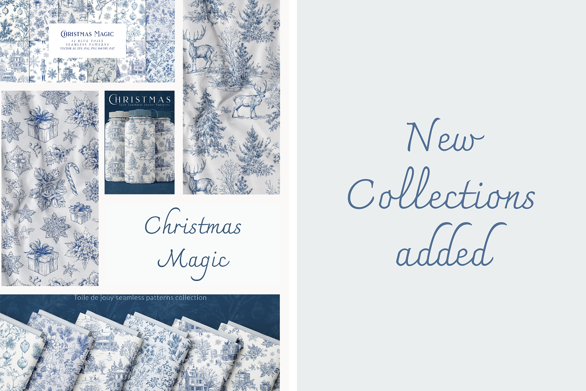 700+ Seamless Patterns Bundle, a Pattern Graphic by Olya Creative (Photo 8 of 56)