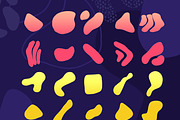 177 Procreate organic shapes brushes, a Brush Add-On by Endete & Mazak brushes (Thumbnail 3 of 5)
