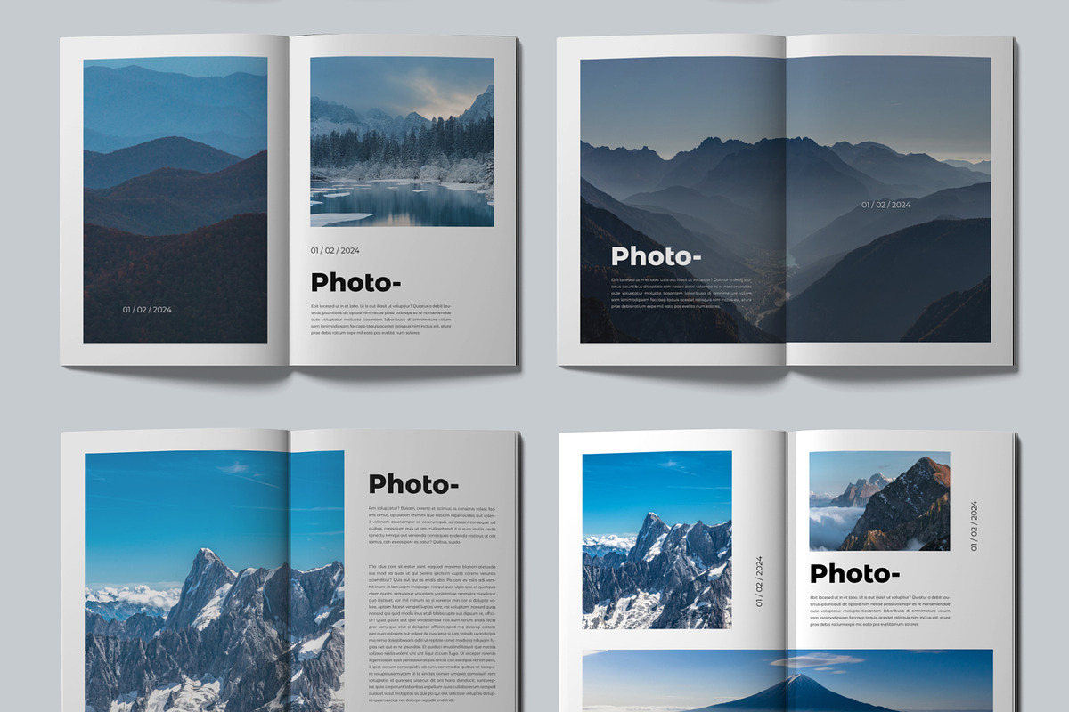 Photo Book Magazine Design, a Magazine Template by ContestDesign (Photo 3 of 4)