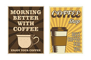 4 Coffee Poster Design, a Poster Template by VLSKA (Thumbnail 3 of 3)