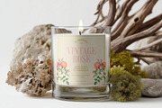 Clear Glass Organic Style Candle, a Household Mockup by 1001 mockups (Thumbnail 8 of 8)