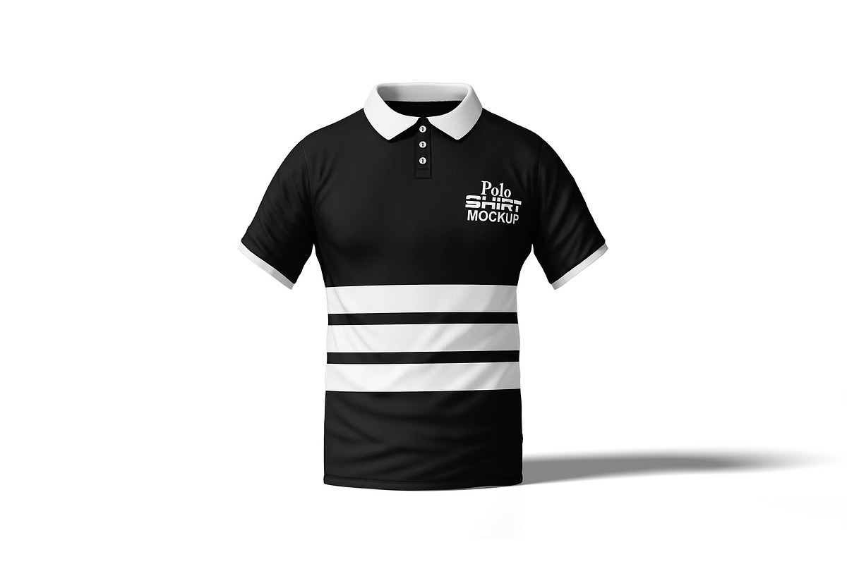 Polo T-Shirt Mockup, a Shirt Mockup by mockupbuys (Photo 7 of 12)