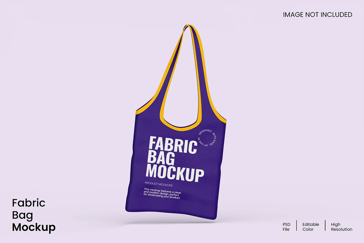 Fabric Bag Mockup, a Packaging Mockup by renderstockmarket