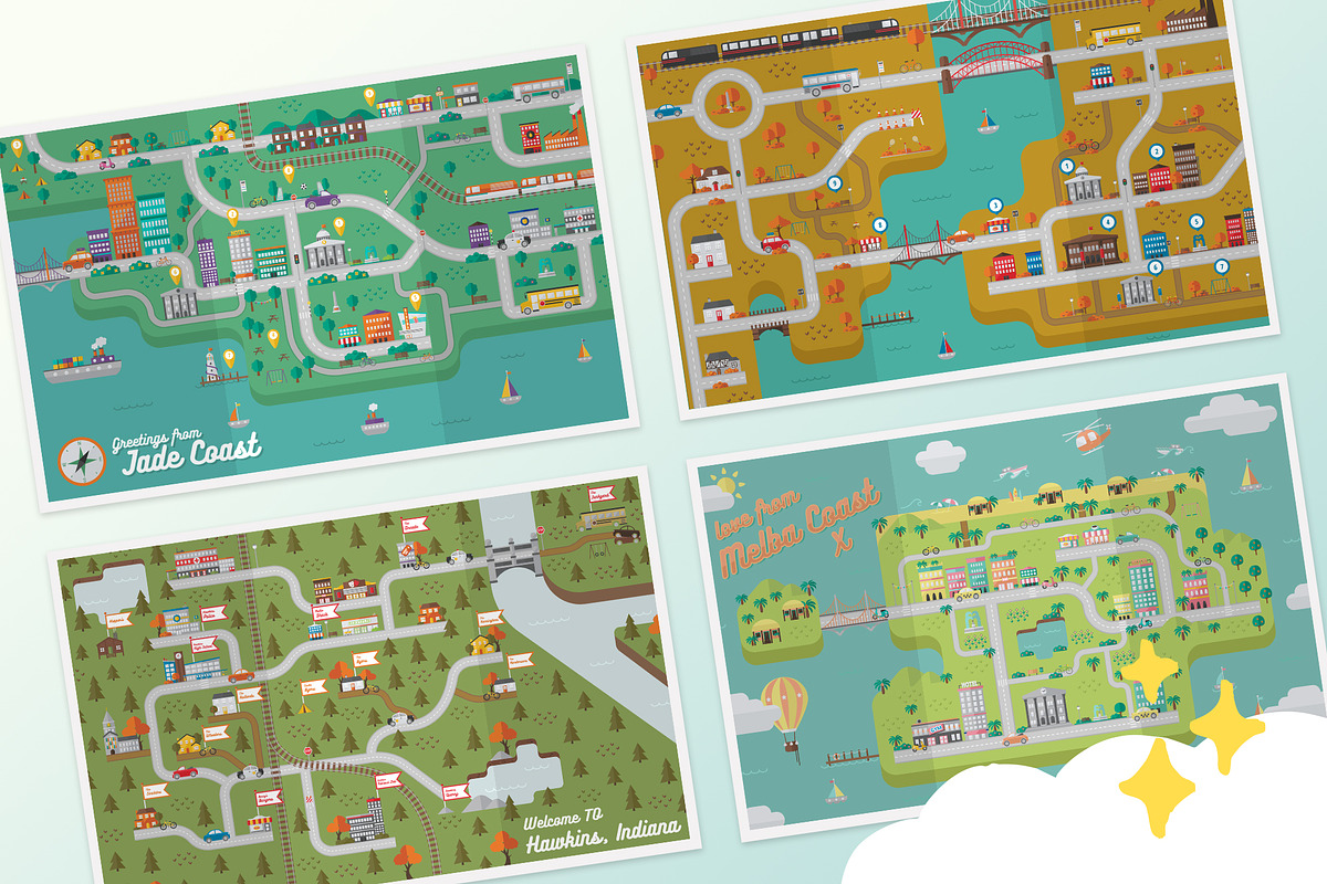 Map Creator & City Builder!, an Illustration by Studio86 (Photo 5 of 11)