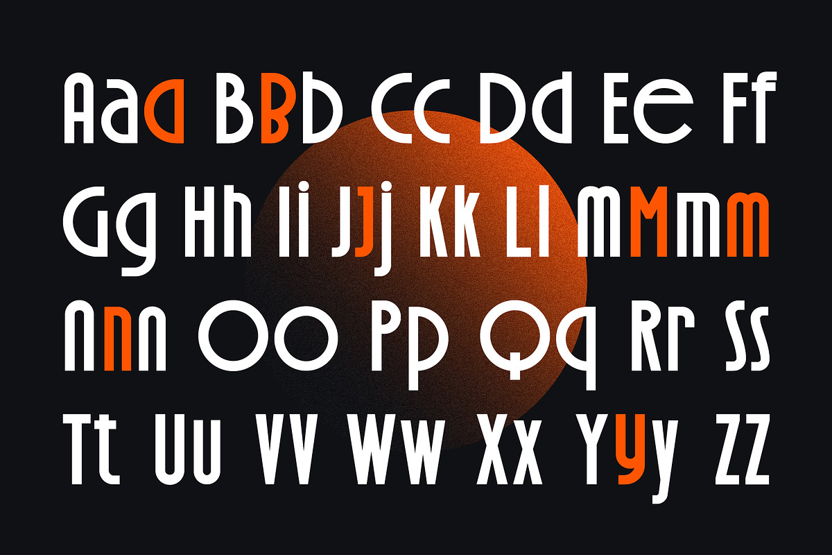 Gescobar – Clean Modern Condensed /, a Sans Serif Font by Typia Nesia (Photo 2 of 12)